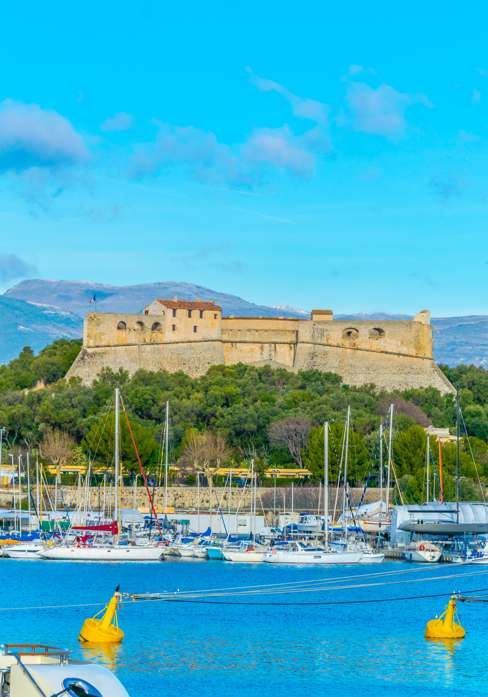 Fort Carré near Port Vauban Antibes